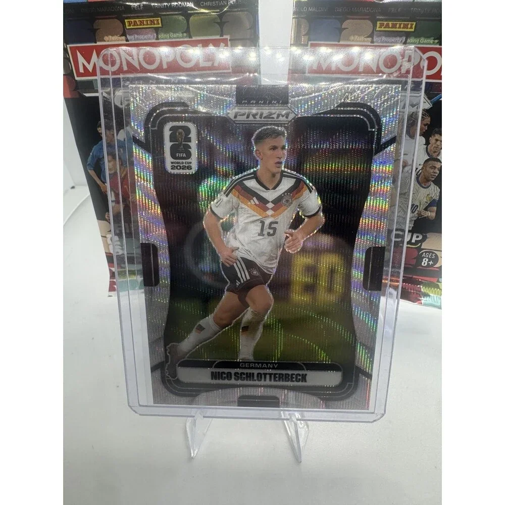 2026 Panini Prizm Fifa World Cup # 44 Nico Schlotterbeck, Germany Silver